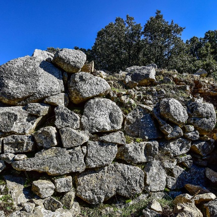 Detail of the fortification wall (photoIvo Piras)