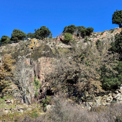 View of the rocky front (photoIvo Piras)