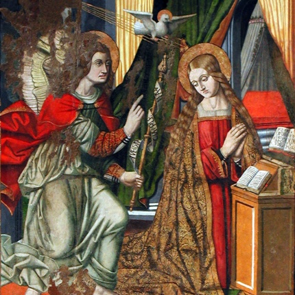 Main Altarpiece, Annunciation (photoIgor Bellini)