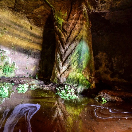 Tomba IV, la tomba dei pilastri scolpiti (foto Ivo Piras)