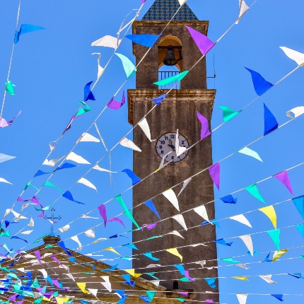 Campanile della chiesa di San Giorgio (foto Ivo Piras)