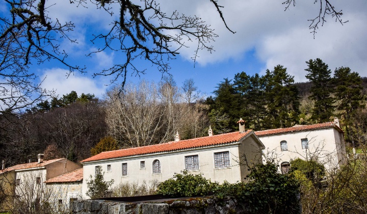 Bottida, veduta del convento di Monte Rasu