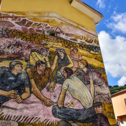 View of the entire painting (photoIvo Piras)