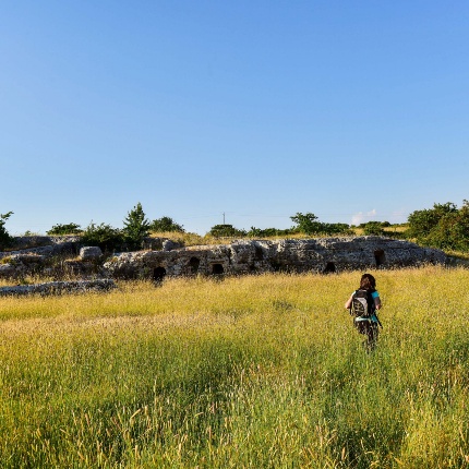 View of the archaeological area of Museddu (photoSa Laurera)