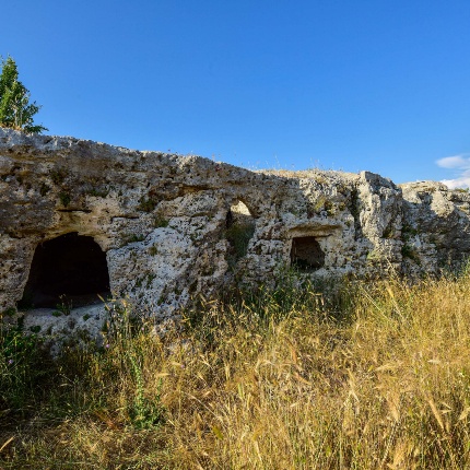 Cheremule, archaeological area of Museddu. Domus de janas (photoIvo Piras)