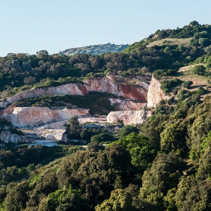 Kaolin extraction sites. (photoIvo Piras)