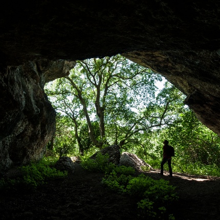 Filiestru Cave. The entrance opening. (photoIvo Piras)