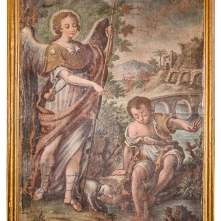 Painting by Francesco Massa (photoAngelo Marras)