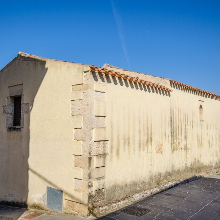The square plan apse viewed from the outside (photoAngelo Marras)