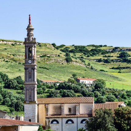 The tallest bell tower in Sardinia (photoIvo Piras)