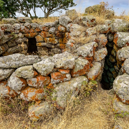 The central tower with the first floor room and the stairwell (photoIvo Piras)