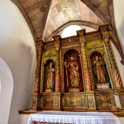 Chiesa di San Giovanni. Retablo (foto Ivo Piras)