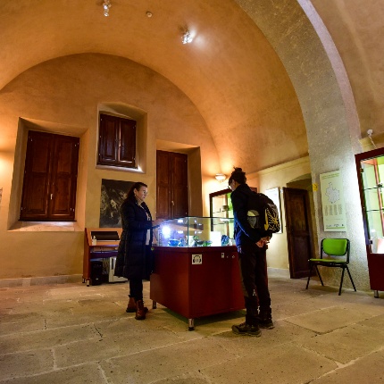 Sala espositiva del museo (foto Ivo Piras)