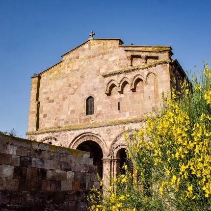 Church of Saint Antiochus of Bisarcio. The cathedral is one of the largest Romanesque churches in Sardinia. (photoIvo Piras)