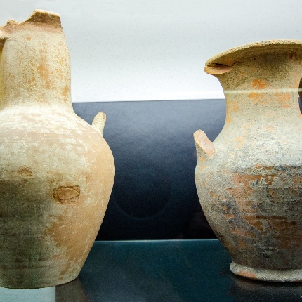 Museo archeologico. Anforette puniche (foto Angelo Marras)