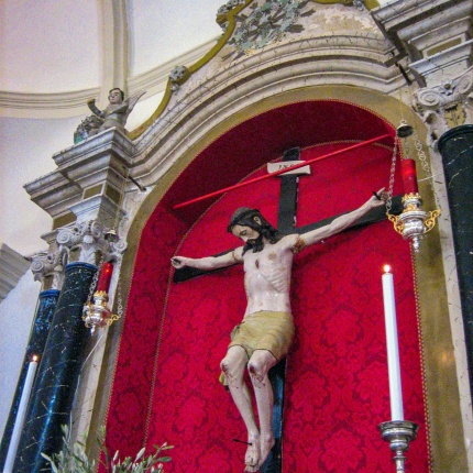 Detail of the crucifix (photoAngelo Marras)