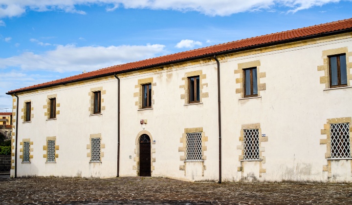 Exterior of the structure