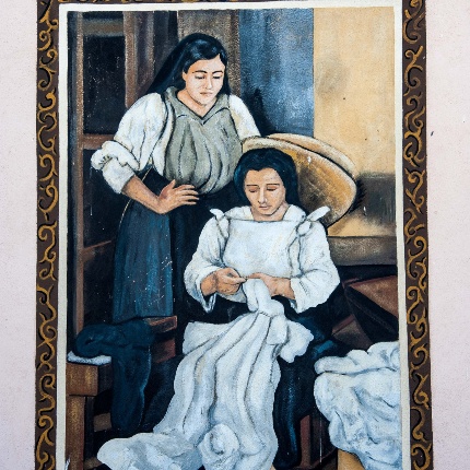 Women in the sewing room (photoIvo Piras)