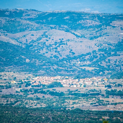 Vista panoramica del centro abitato (foto Ivo Piras)