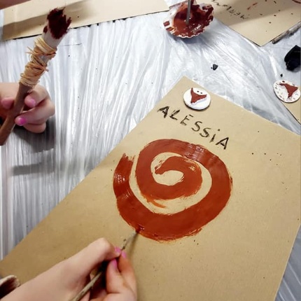 Attività didattiche (foto Facebook, Necropoli Sant'Andrea Priu)