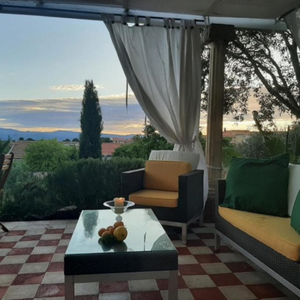 Foto del giardino. (foto B&B il Giardino del Barone)