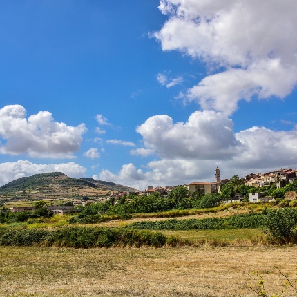 Veduta del territorio e centro abitato (foto Ivo Piras)