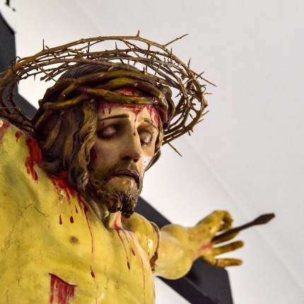 Detail of Christ on the cross (photoIvo Piras)