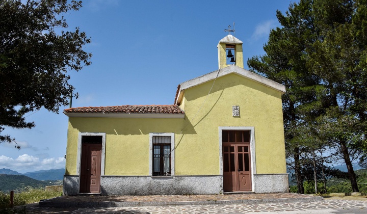 Veduta del prospetto frontale